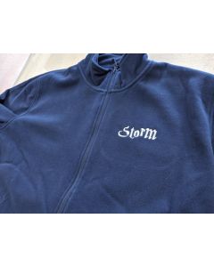 B&C Embroidered fleece text only