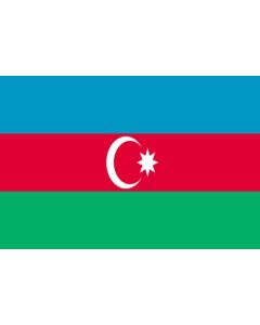 Azerbaijan Flag sticker 