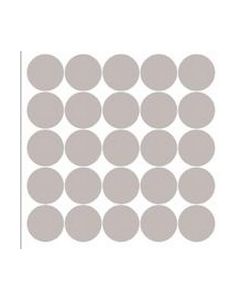 Window Etch - Opaque Circles.  50