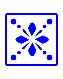 Canal Boat Door Panel Sticker 3