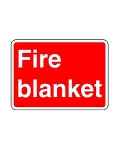 Fire Blanket 1 Safety Sticker