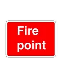 Fire Point 2 Safety Sticker