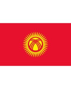 Kyrgyzstan Flag Sticker