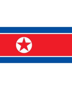 North Korea Flag Sticker