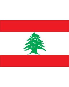 Lebanon Flag Sticker