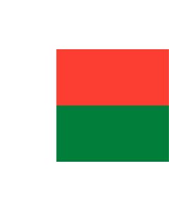 Madagascar Flag Sticker