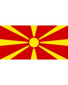 Macedonia Flag Sticker