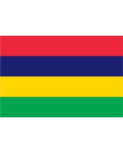 Mauritius Flag Sticker