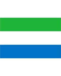 Sierrra Leone Flag Sticker