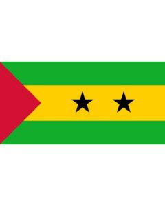 Sao Tome flag sticker