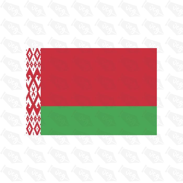 Belarus flag sticker