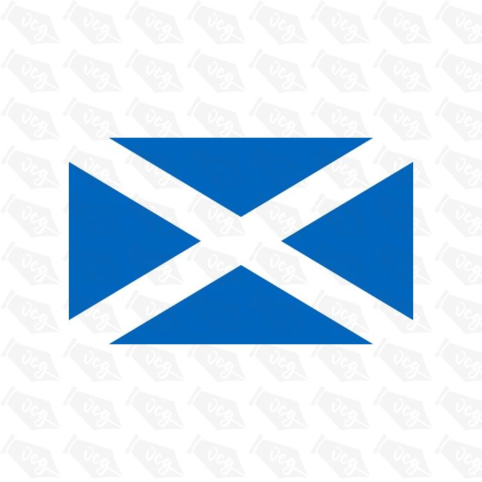 Scotland flag sticker 