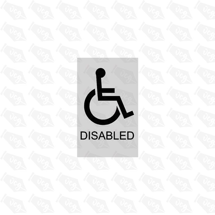 Disabled Door Sticker