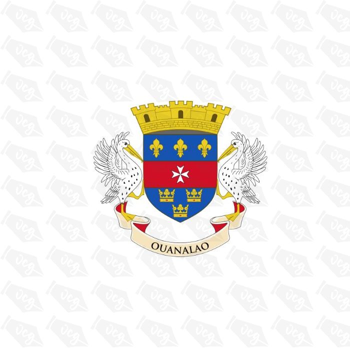 Saint Barthélemy Flag Sticker
