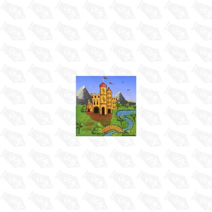 Traditional Canal Boat Castle  Scene 6