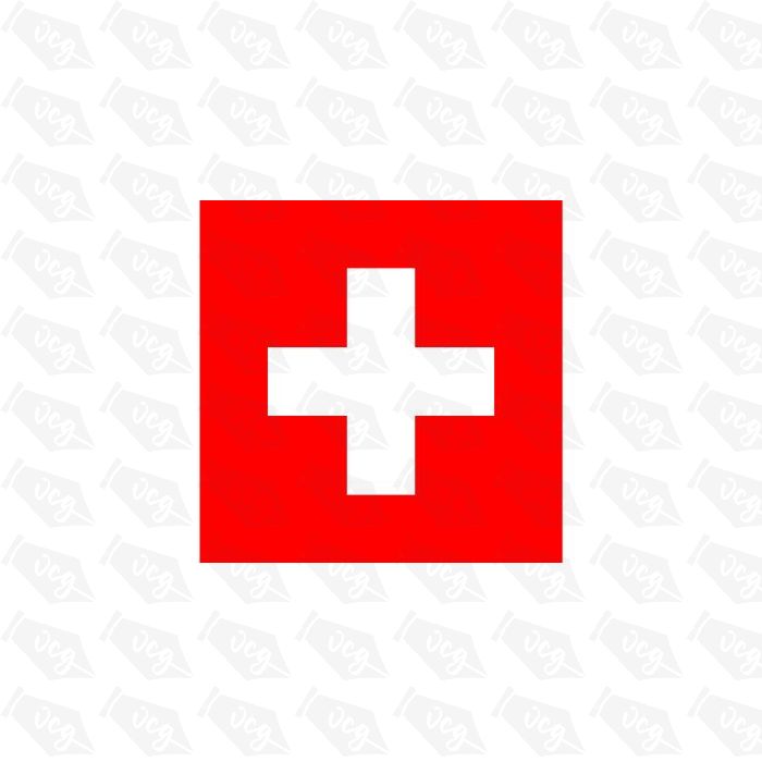 Switzerland Flag Sticker