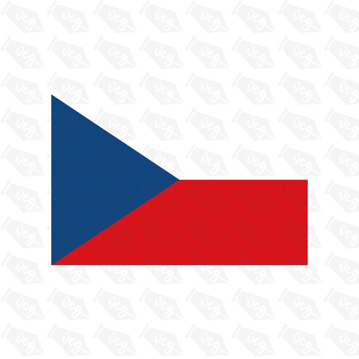 Czech Republic flag sticker