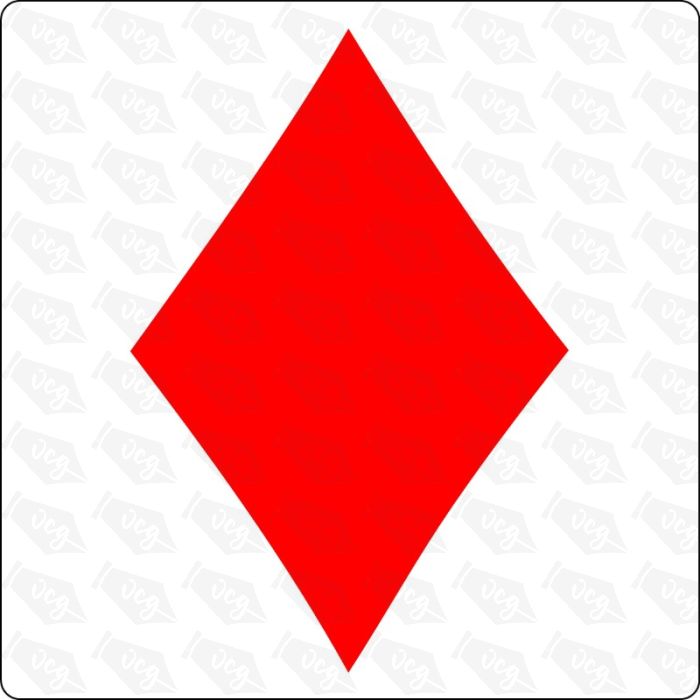 Diamond Sticker for Top Slide, gas locker, narrowboat