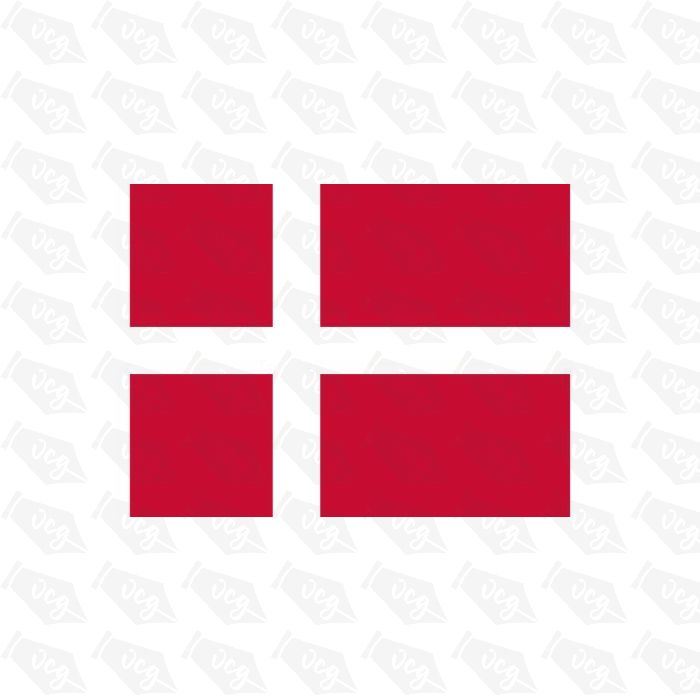 Denmark Flag Sticker