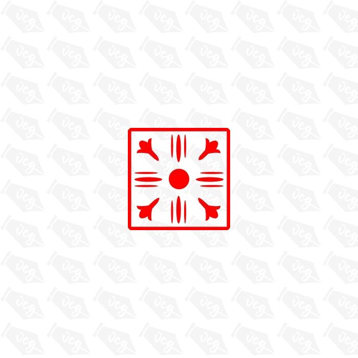 Canal Boat Door Panel Sticker 5