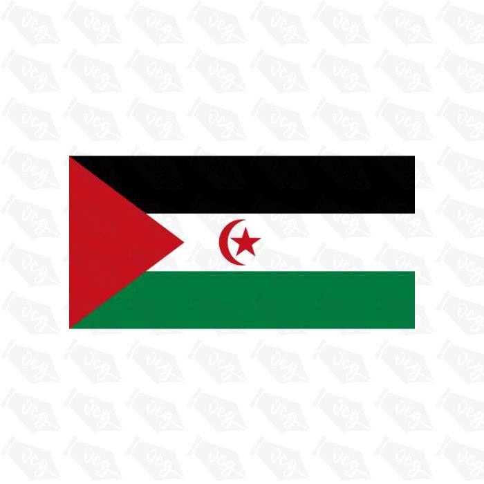 Western Sahara Flag Sticker