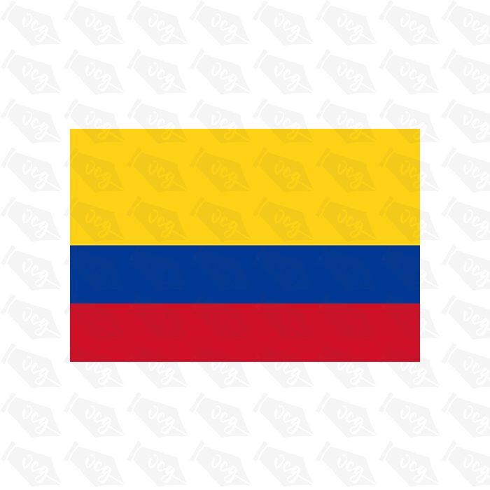 Colombia flag sticker 