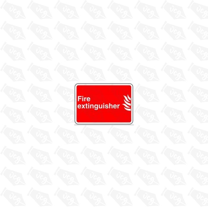 Fire Extinguisher 4 Safety Sticker