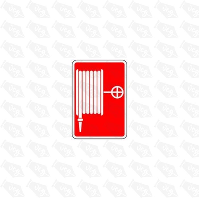 Fire hose reel Safety Sticker