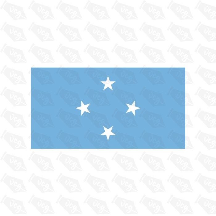 Micronesia Flag Sticker
