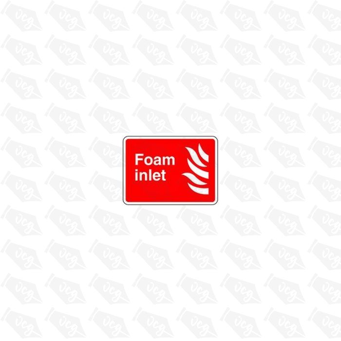 foaminlet Safety Sticker