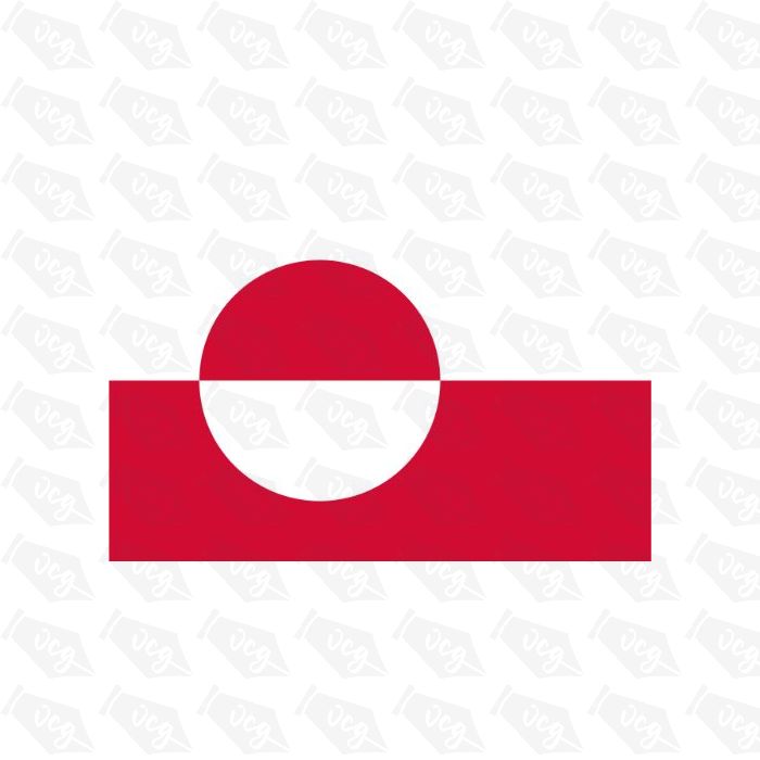 Greenland Flag Sticker