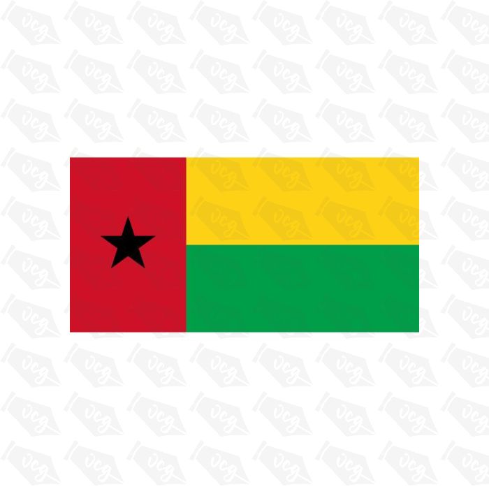 Guinea Bissau Flag Sticker