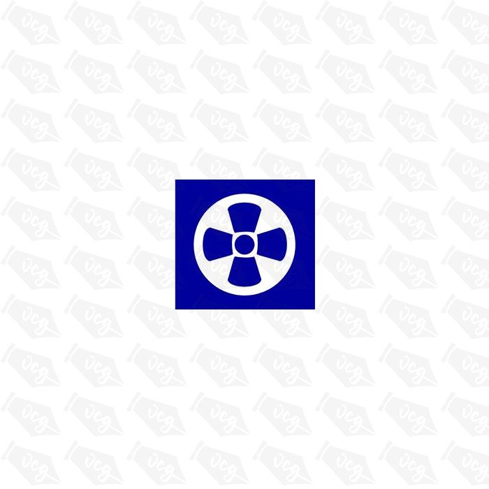 Hull Bow Thruster Sticker (B)- 2 of