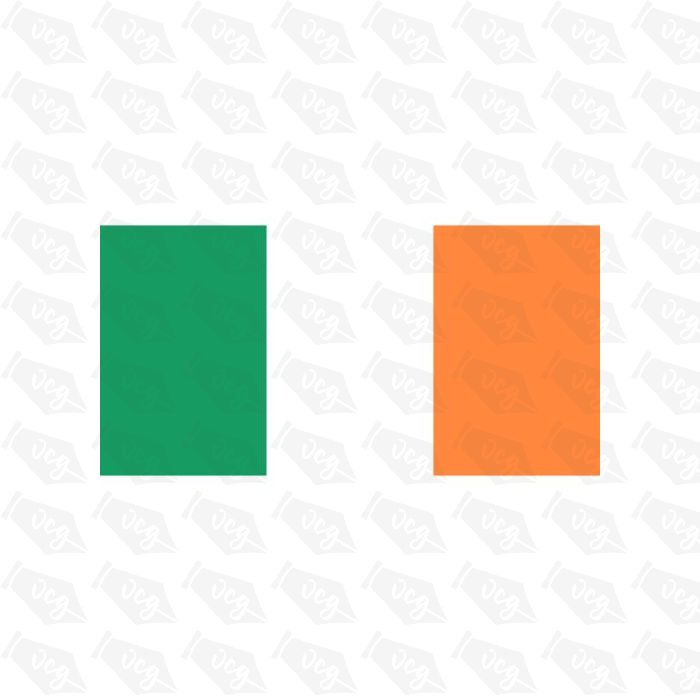 ireland flag sticker