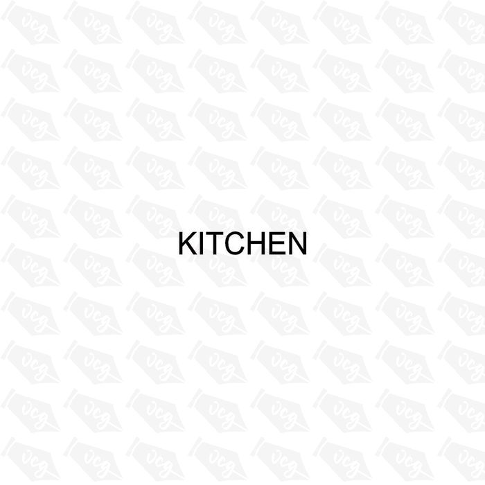 Kitchen Self Adhesive Sign