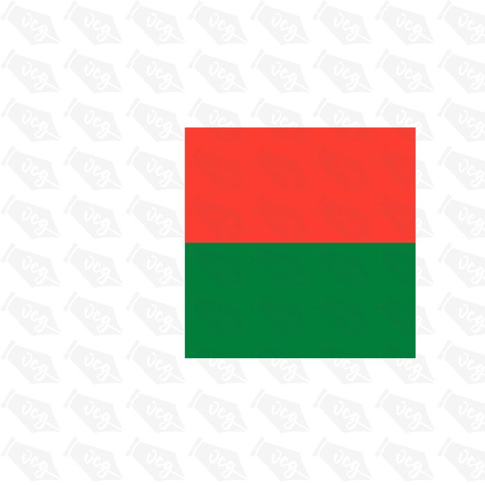 Madagascar Flag Sticker