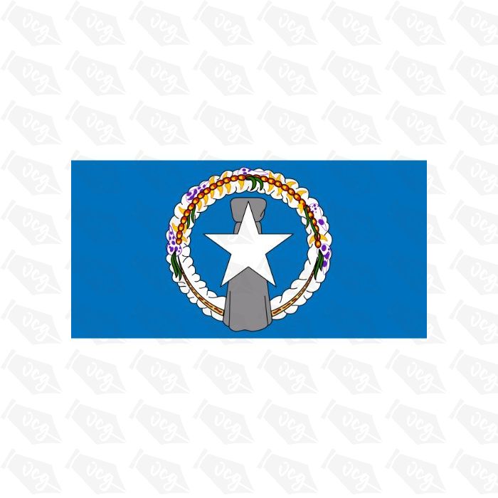 Northern Mariana Islands Flag Sticker