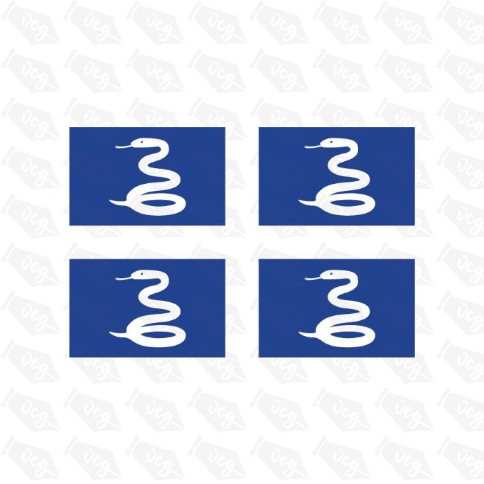 Martinique Flag Sticker