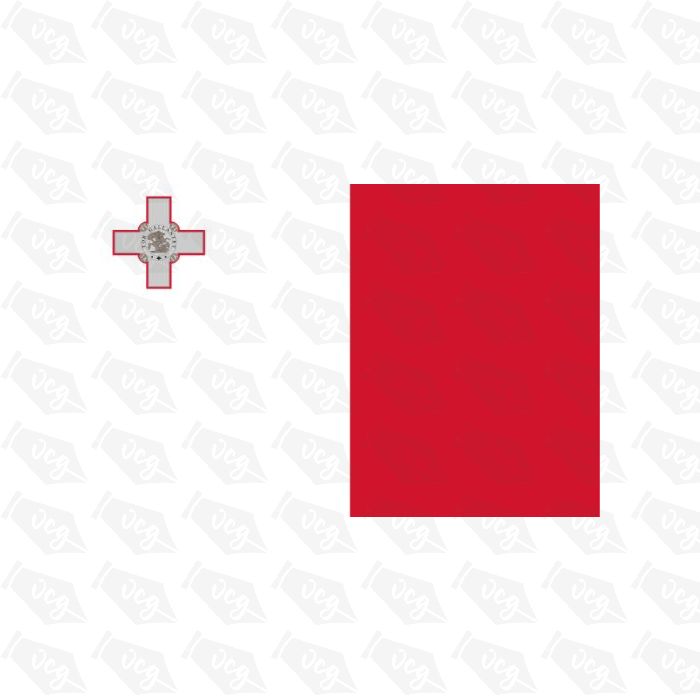 Malta Flag Sticker