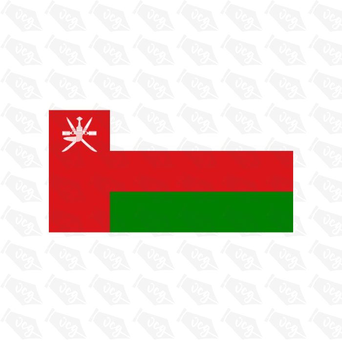 Oman Flag Sticker