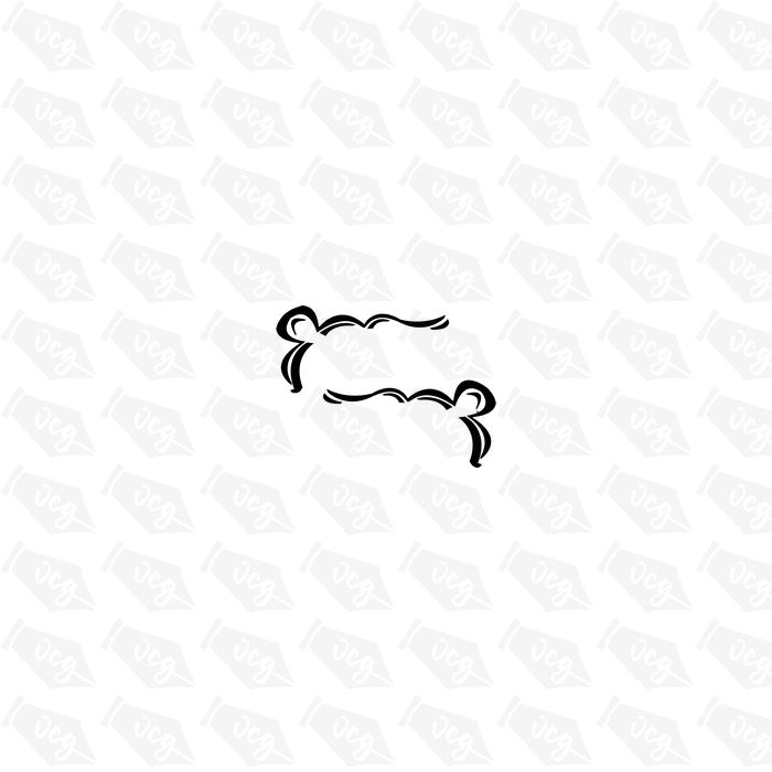 Panel Insert Design Self Adhesive Sticker 1 (Pair)