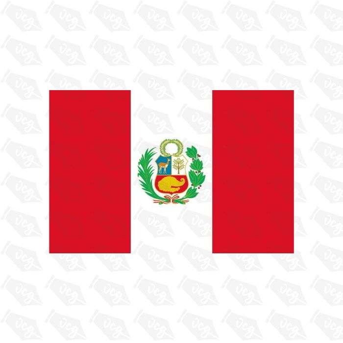 Peru Flag Sticker
