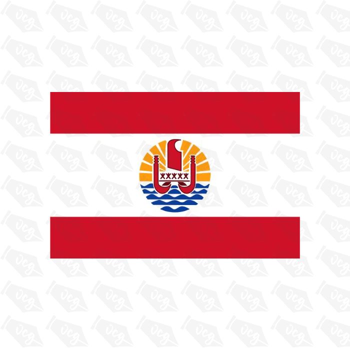 French Polynesia Sticker