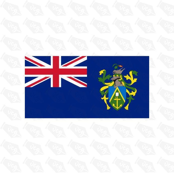 Pitcairn Islands Flag Sticker