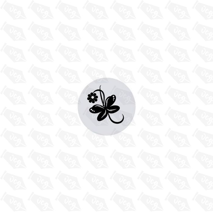 Port Hole Etch Design Self Adhesive Sticker 9