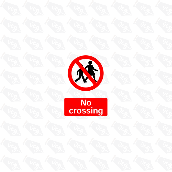 No Crossing