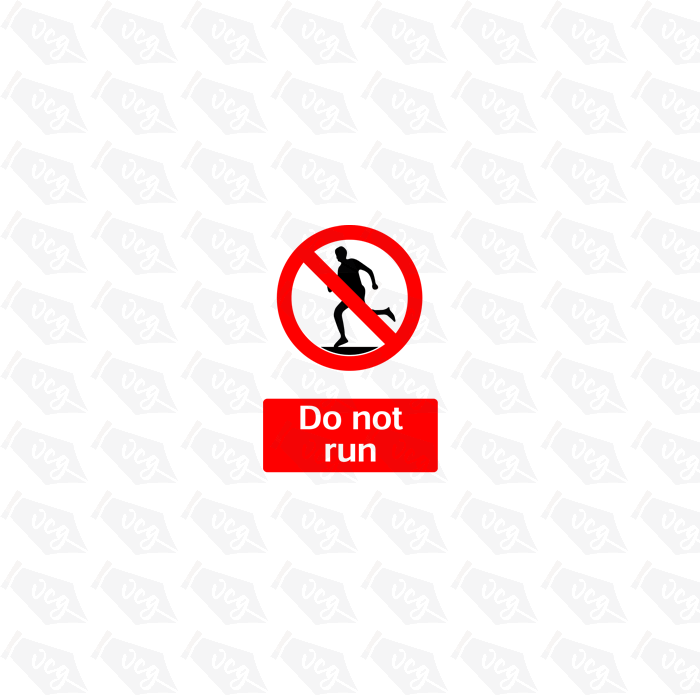 No Running