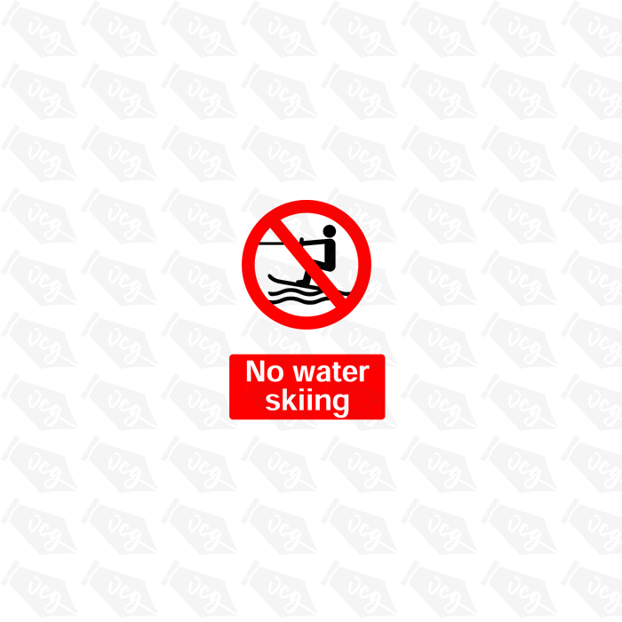 No Water Skiing