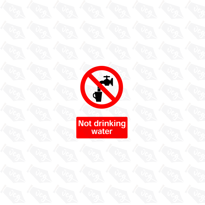 Not Drinking Water