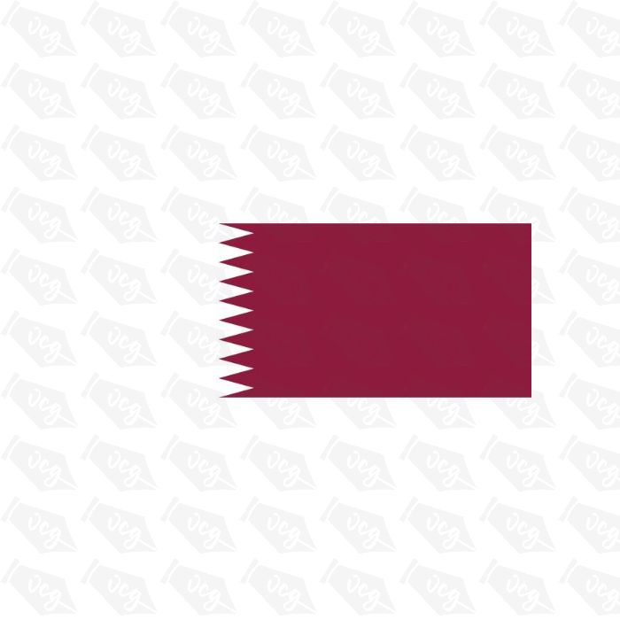 Qatar Flag Sticker
